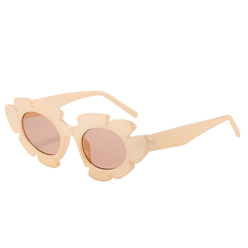 Gafas de sol de PC de crisantemo de gelatina al por mayor